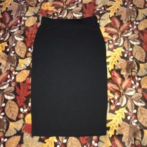 Black Pencil Skirt